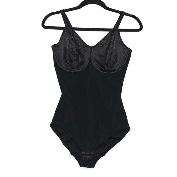 Wacoal Bodysuit Shaper Shapewear 38D in Black - Picture 2 of 6